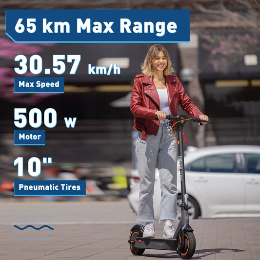 Hiboy S2 Max - The Ultimate Urban Commute Electric Scooter with Free Helmet