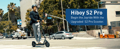 Hiboy S2 Pro Electric Scooter for City Commuter with Free Helmet