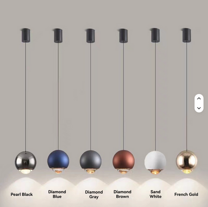 Modern Stretchable Led Pendant Lights Home Decor Bedroom Bedside Lamparas Hanging Lamp Living Room Chandelier Lighting