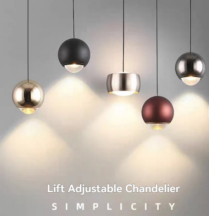 Modern Stretchable Led Pendant Lights Home Decor Bedroom Bedside Lamparas Hanging Lamp Living Room Chandelier Lighting