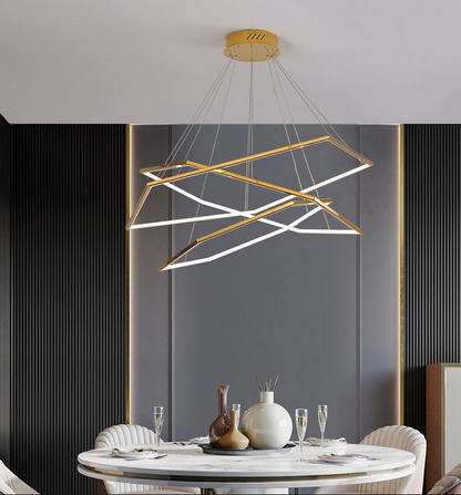 Nordic Pendant Lights Gold Creative Modern LED Lamp Fixture for Home Decoration Living Room