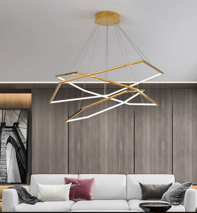 Nordic Pendant Lights Gold Creative Modern LED Lamp Fixture for Home Decoration Living Room