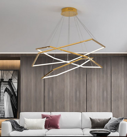 Nordic Pendant Lights Gold Creative Modern LED Lamp Fixture for Home Decoration Living Room