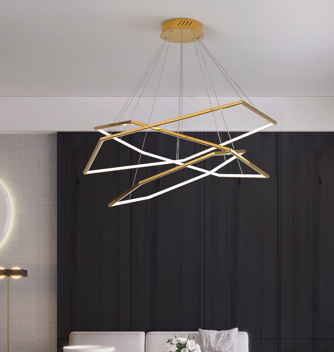 Nordic Pendant Lights Gold Creative Modern LED Lamp Fixture for Home Decoration Living Room