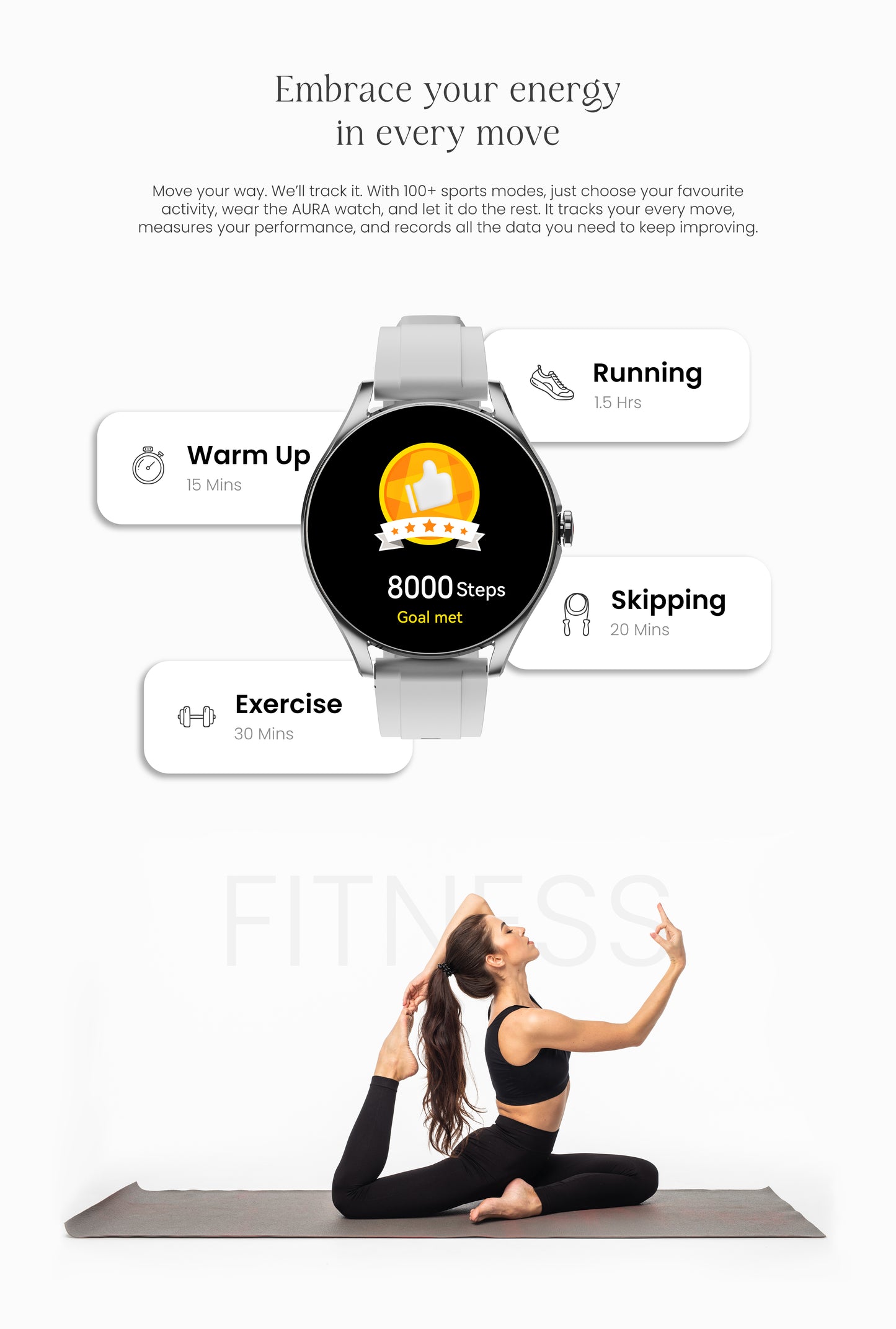 HiFuture Aura Smart Watch