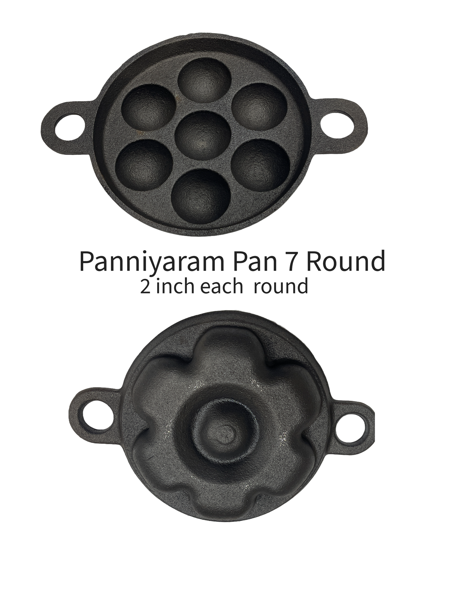 Iron Gunta Pongal Pan Panniyaram Pan