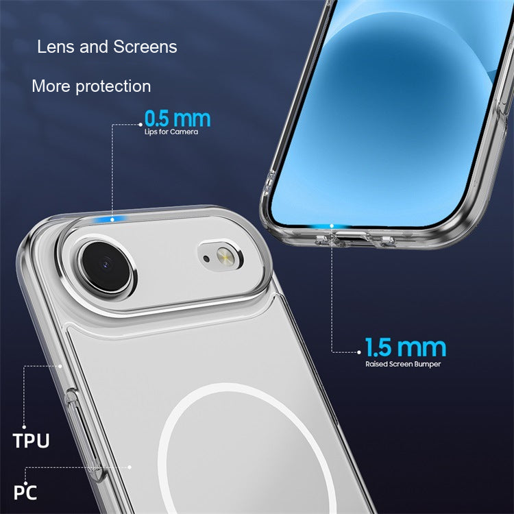 Iphone Case Clear with Wireless Charging for iPhone 17 17 Air 17 Pro 17 ProMax Compatible Pikcup Price
