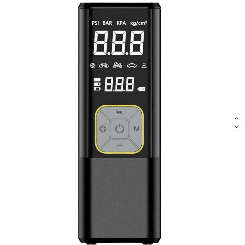 150 PSI Tire Inflator Portable Air Compressor, 6X Faster Air Pump for Car Tires with Digital Pressure Gauge, 12V DC Adapter, LED Light, Portable Tire Inflator for Car, Motorcycle, Bike, Balls