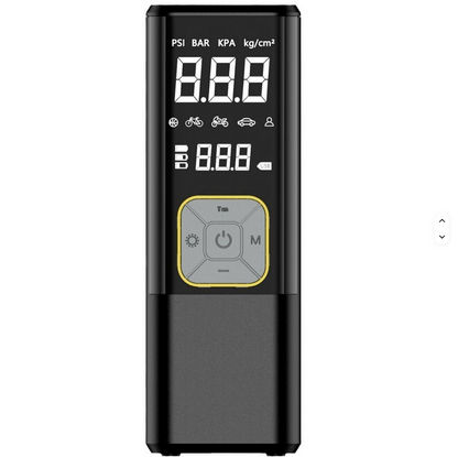 150 PSI Tire Inflator Portable Air Compressor, 6X Faster Air Pump for Car Tires with Digital Pressure Gauge, 12V DC Adapter, LED Light, Portable Tire Inflator for Car, Motorcycle, Bike, Balls