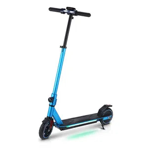 Kids electric scooter 130W single Blue and Green Option
