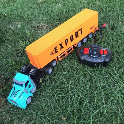 1：48 Scale four function light remote control container trailer Orange Color