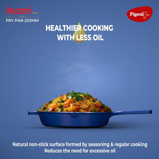Pigeon Imperi Luxe Cast Iron Fry Pan 200