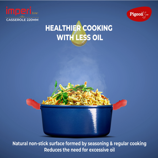 Pigeon Imperi Luxe Cast Iron Casserole 220 W.L