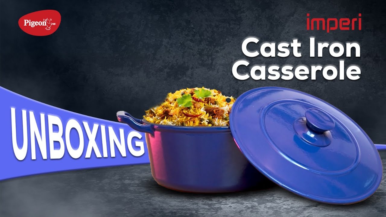 Pigeon Imperi Luxe Cast Iron Casserole 240 W.L