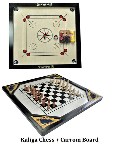 Kaliga 6mm Indian wood board for carrom and chess