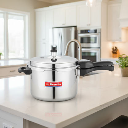 Premier Stainless Steel Pressure Cooker with Separator 10 Ltrs