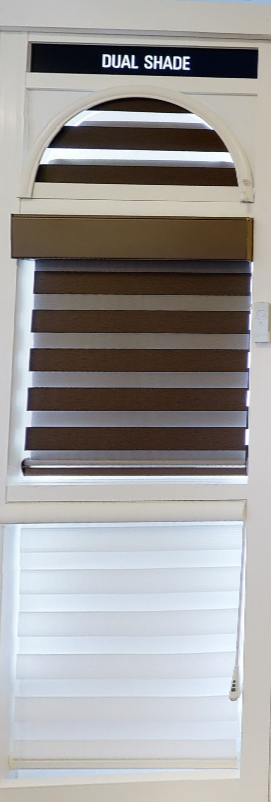 Dual-Layer Zebra Blinds: Transform Your Space with Style and Functionality" Seychelles Chart 2