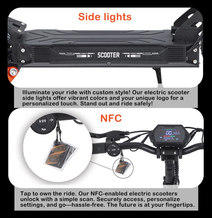 Vindspeed Velocity Z 12 Electric Scooter | 1200W High-Torque Motor | 55 km/h Top Speed Birthday Gift