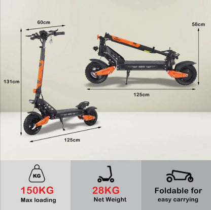 Vindspeed Velocity Z 12 Electric Scooter | 1200W High-Torque Motor | 55 km/h Top Speed Birthday Gift