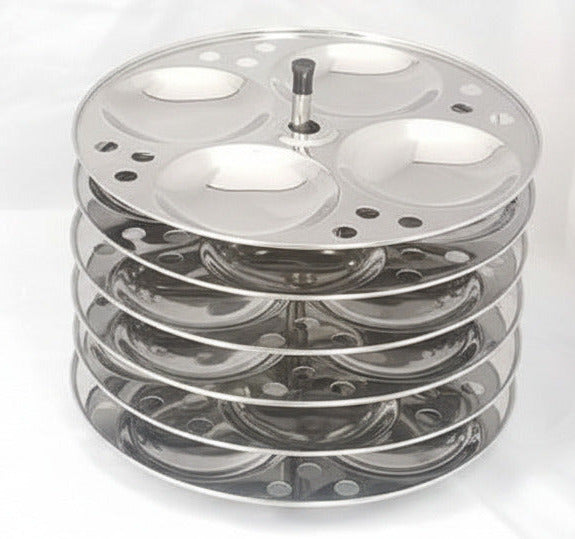 Premier Stainless Steel 6 Idli Plates