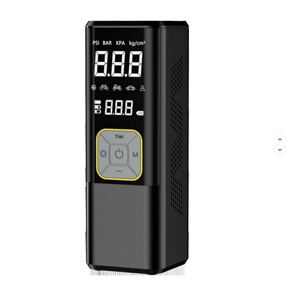 150 PSI Tire Inflator Portable Air Compressor, 6X Faster Air Pump for Car Tires with Digital Pressure Gauge, 12V DC Adapter, LED Light, Portable Tire Inflator for Car, Motorcycle, Bike, Balls