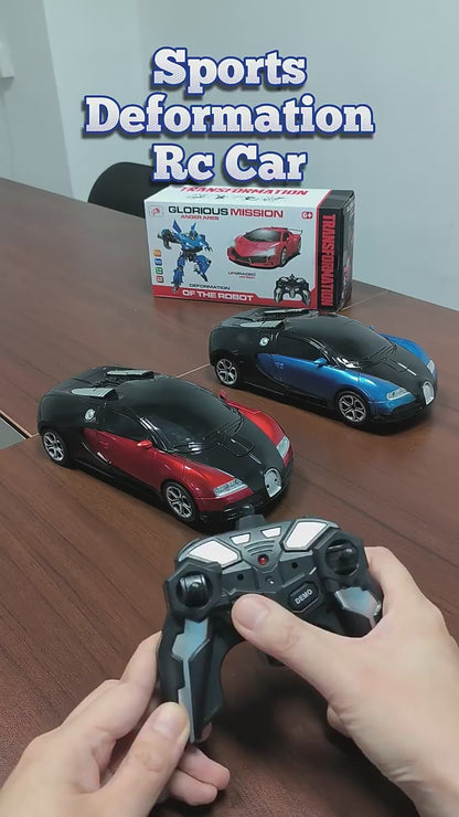 2 in 1 Remote control transformation car (Bugatti 1:18)