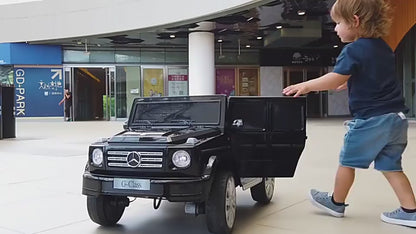 AMG Mercedes UTV Luxury Ride on Car 12 Volts 380 x 4 Motor 2 Seater Red Painted  Leather Seats Birthday Gift Christmas Gift