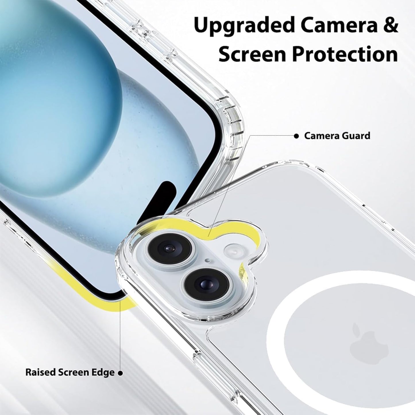 Iphone Case Clear with Wireless Charging for iPhone 16 16 Air 16 Pro 16 ProMax Compatible Pikcup Price