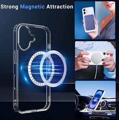 Iphone Case Clear with Wireless Charging for iPhone 16 16 Air 16 Pro 16 ProMax Compatible Pikcup Price