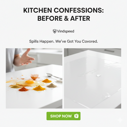 Vindspeed Kitchen Protection sheet 6.5 MIL TPH 10 Feet (Length) x 59 inch(width) Roll Glossy